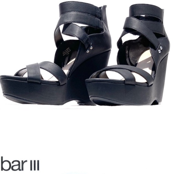 Bar IlI Platform Wedges NWOT! - Picture 2 of 13